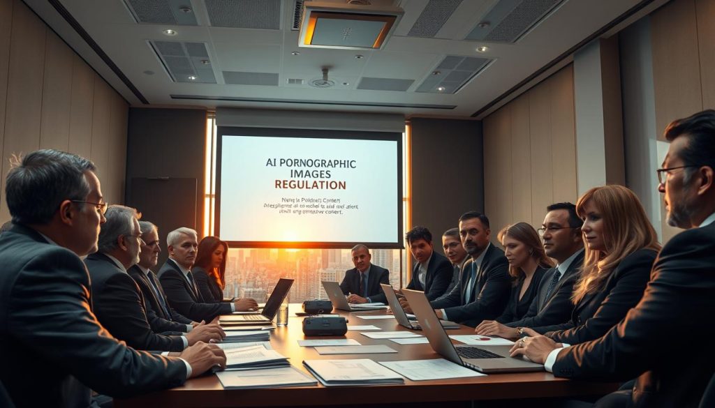 AI pornographic images regulation